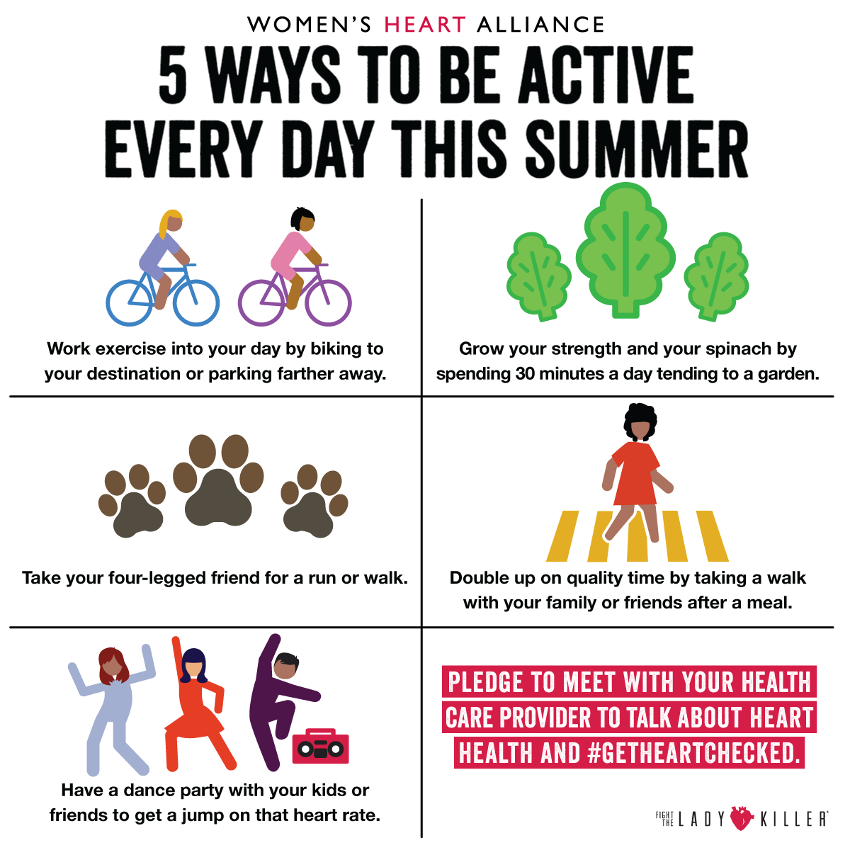 5 Ways to be Active Every Day this Summer